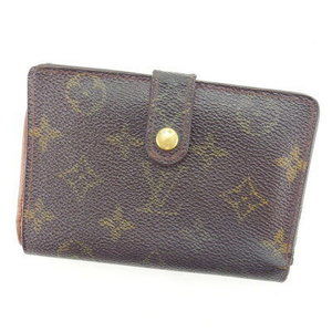 Louis Vuitton Porte Monnaie Bifold Wallet Brown Monogram Canvas